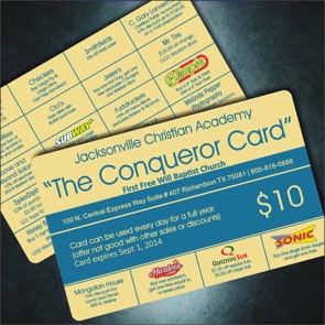 fundraising card